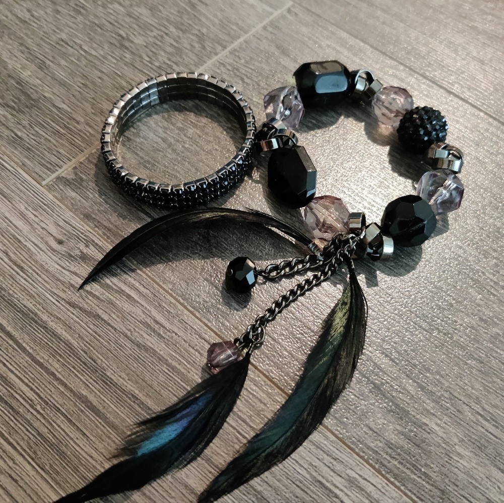 Set of 2x beautiful bracelets